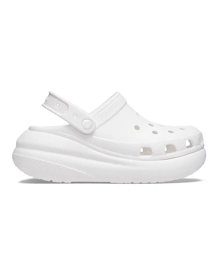 Crocs Sabot Classic Crush Clog Poliammide Bianco
