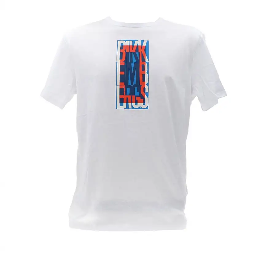 Crew neck colored Bianche