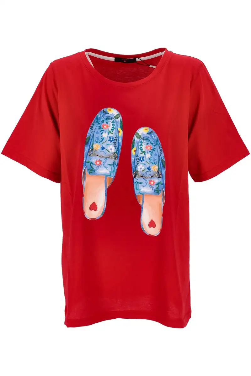 Sophia Curvy T-shirt Donna 250768165