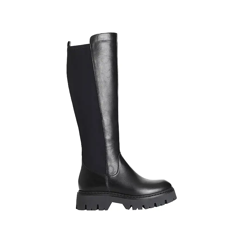 Stivale Donna con inserto elasticizzato