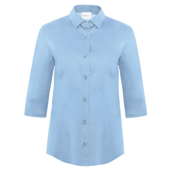 Camicia manica a 3/4 da Lavoro Stretch Giblor's Flavia Lady 22P01N087