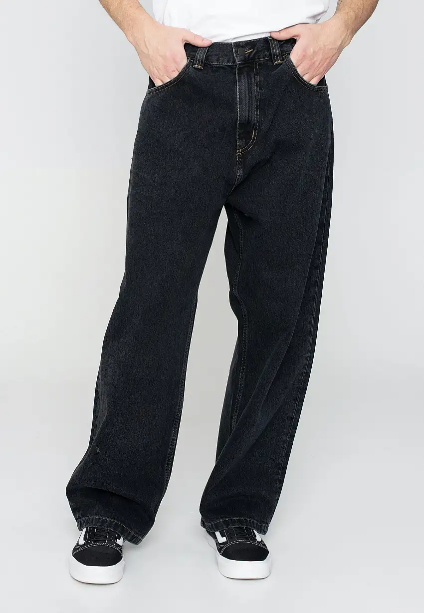 Carhartt WIP - Brandon Stone Washed Black - Jeans