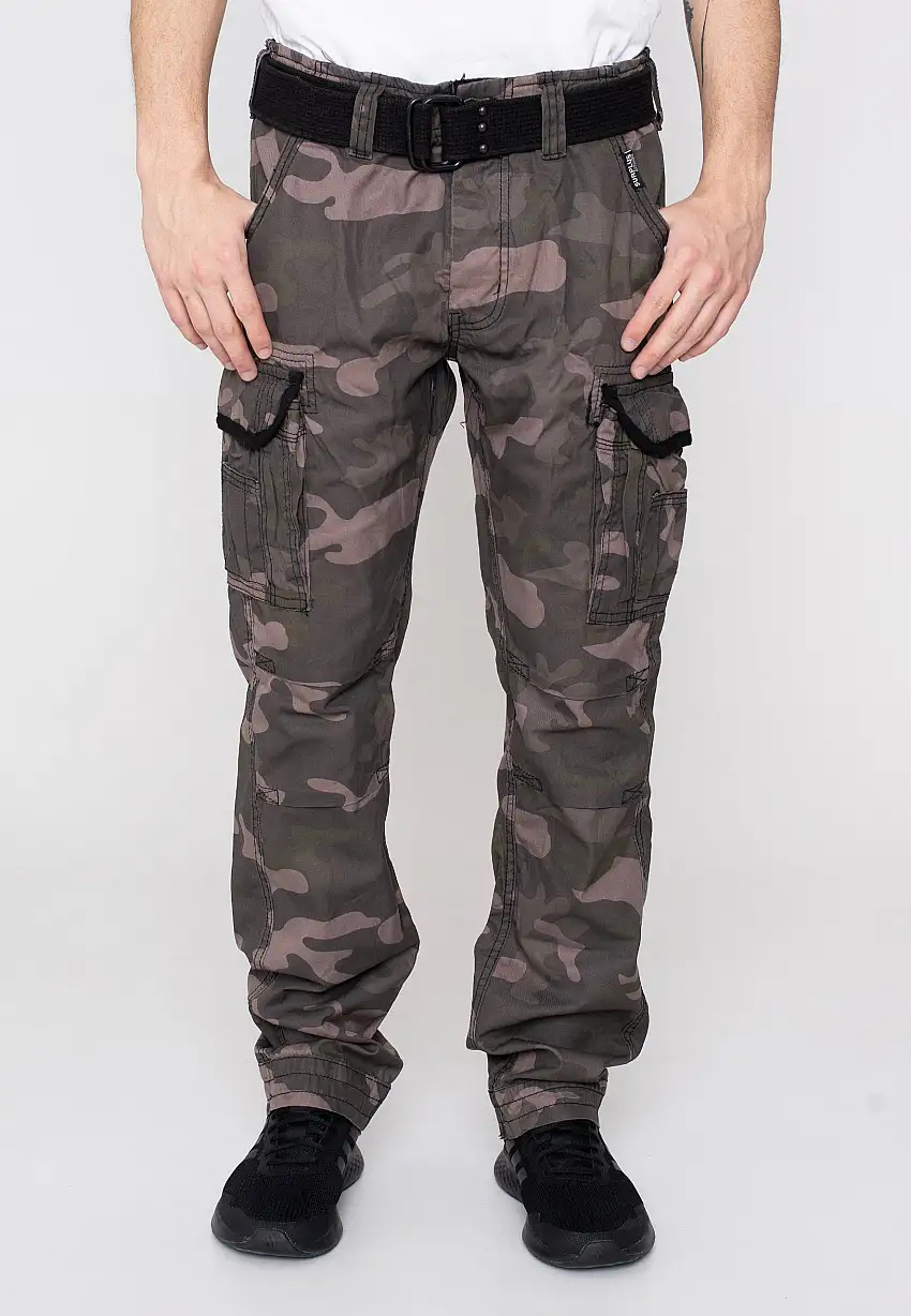 Surplus - Premium Slimmy Black Camo - Pantaloni