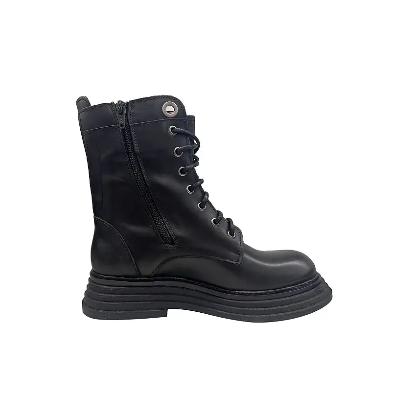 Stivali Anfibio Donna con zip