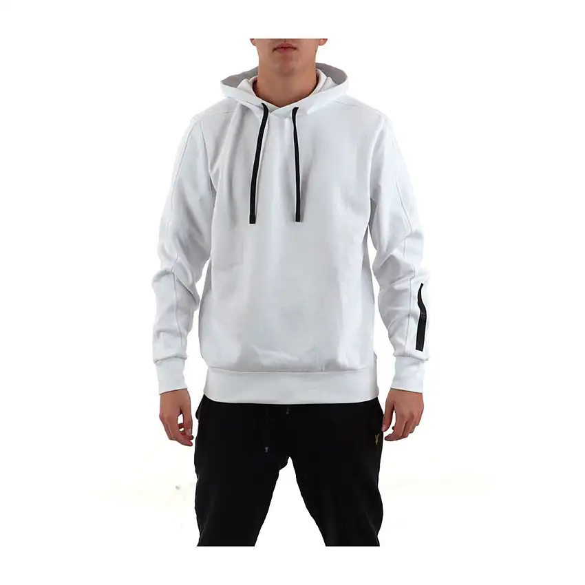 Felpa Uomo Hoodie In Interlock Elasticizzato