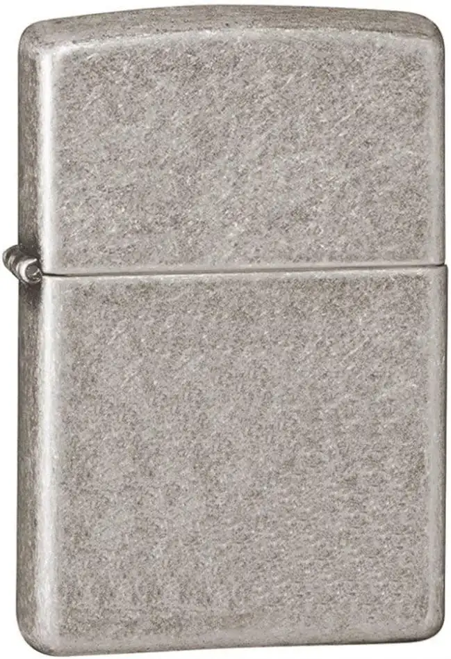 Zippo Antivento Ricaricabile Made In Usa Argento 28973