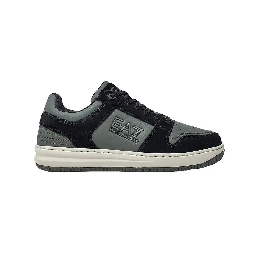 Sneakers Uomo in pelle e suede