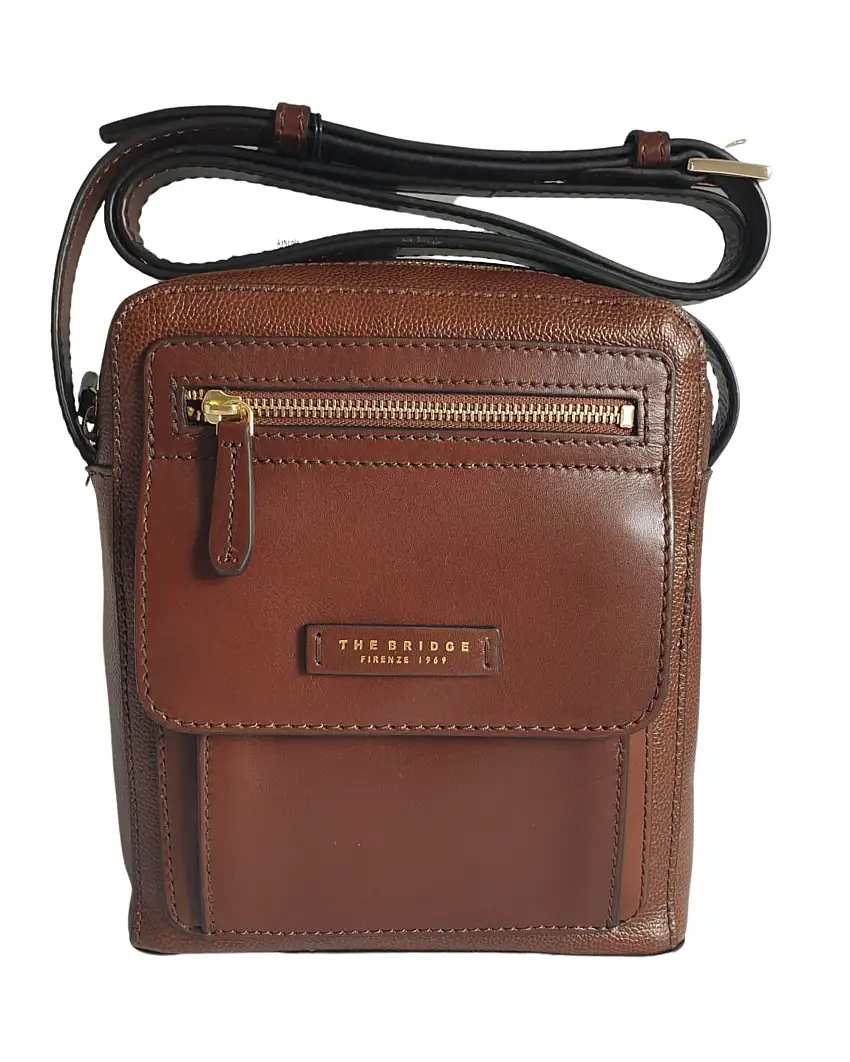 The Bridge Borsello Crossbody Camera Case Marrone Uomo Unisex
