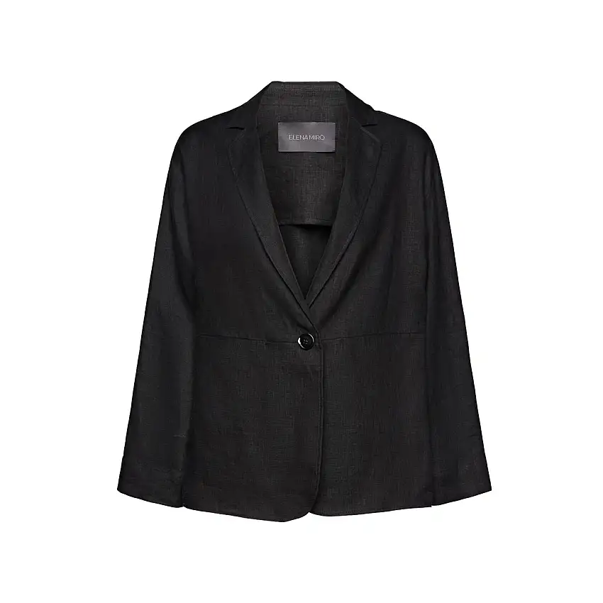 Blazer Donna destrutturato in lino