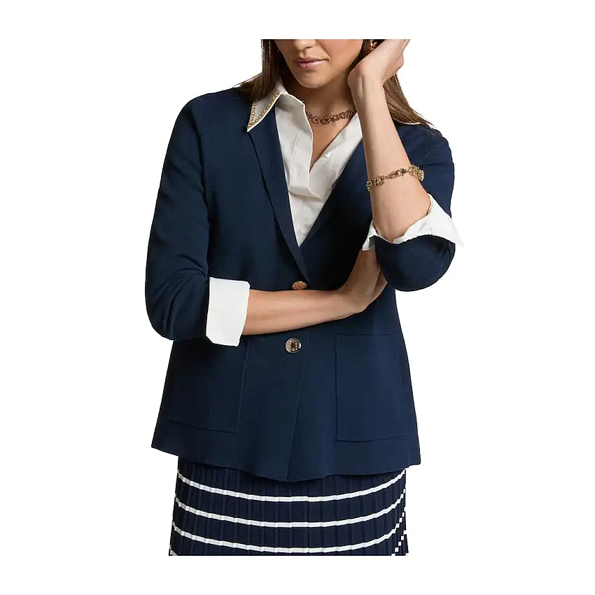 Giacca Donna in maglia monopetto