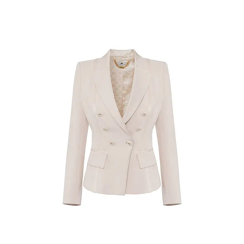 Blazer Donna crêpe doppiopetto