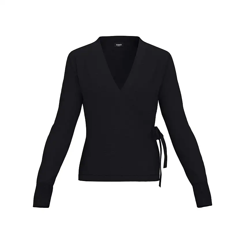 Cardigan Donna a V incrociato