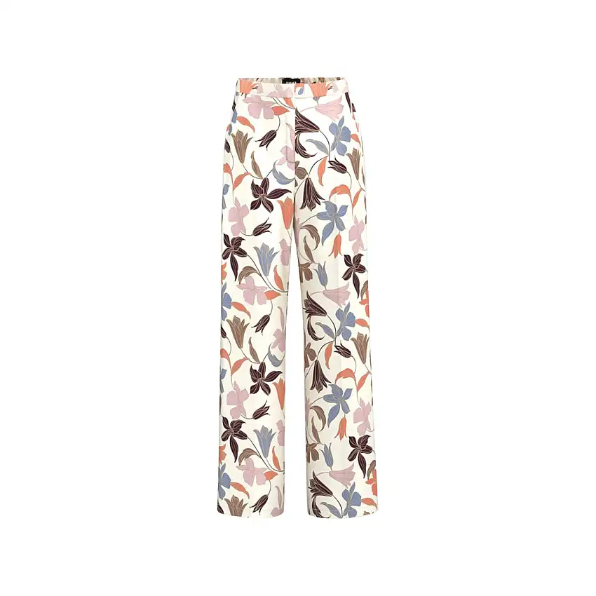 Pantalone Donna dritto con fantasia