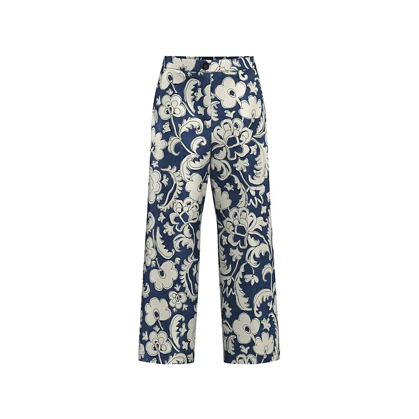 Pantalone Donna fantasia cropped