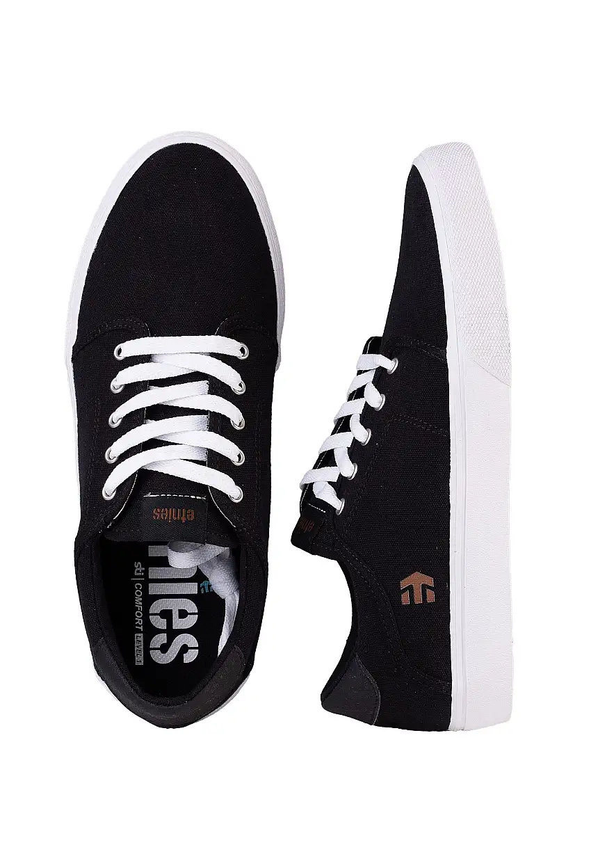 Etnies - Barge Slim Black/White/Silver - Scarpe