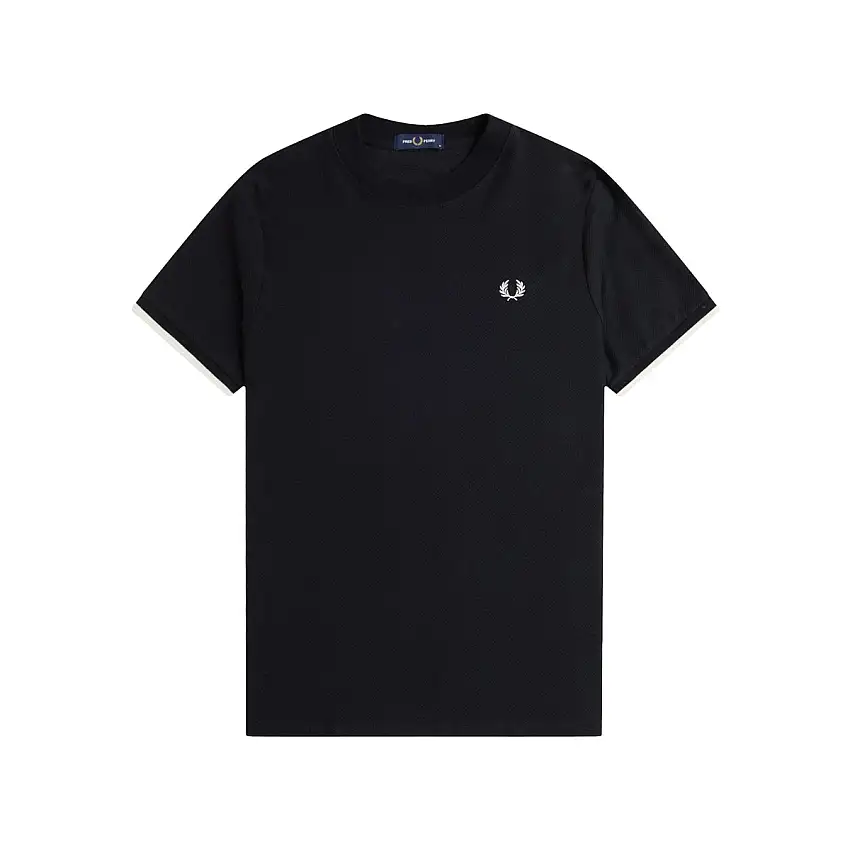 T-shirt Uomo girocollo Tipped Cuff