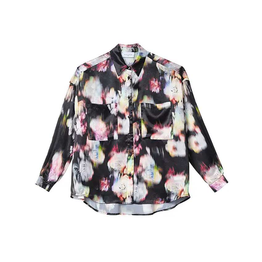 Camicia Donna con fantasia all over