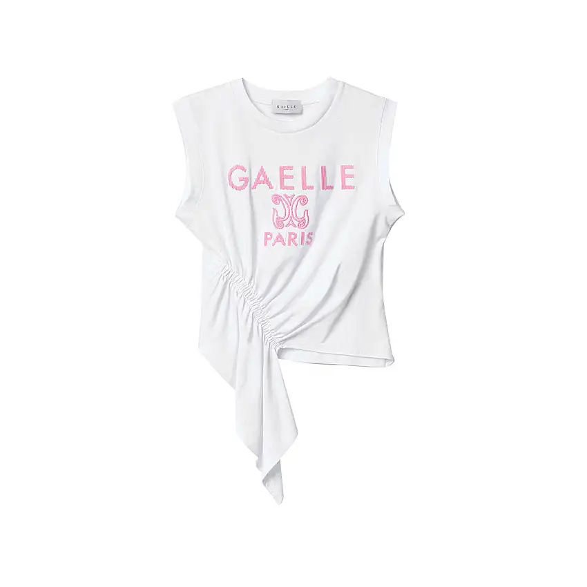 T-shirt Donna con dettaglio asimmetrico