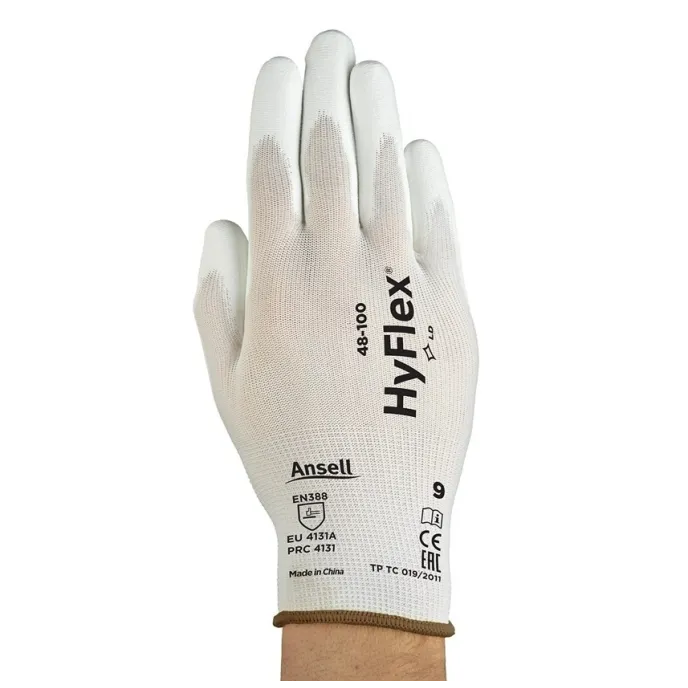 12 Paia - Guanti Da Lavoro ANSELL Hyflex 48-100