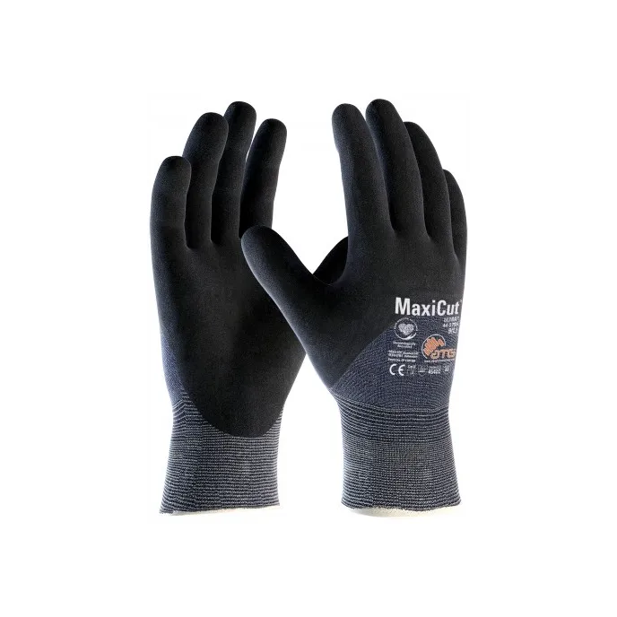 12 Paia - Guanti da Lavoro ATG Maxicut Ultra in Nitrile 44-3755