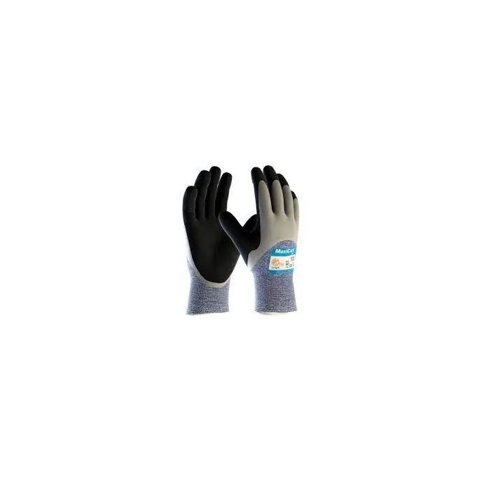 12 Paia - Guanti Da Lavoro ATG Maxicut Oil In Nitrile 34-505