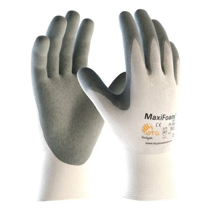 12 Paia - Guanti Da Lavoro ATG Maxifoam In Nitrile 34-600