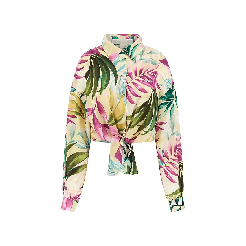 Camicia Donna fantasia con nodo