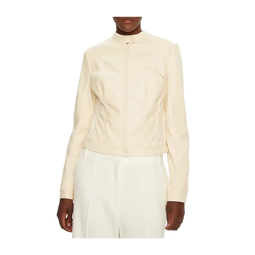 Giacca Donna in ecopelle con taschino