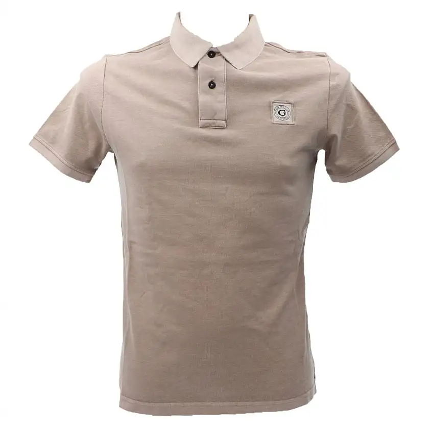 WASHED SS POLO Beige