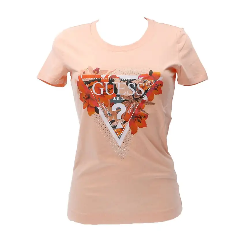 TROPICAL TRIANGLE TEE Rosa Pesca