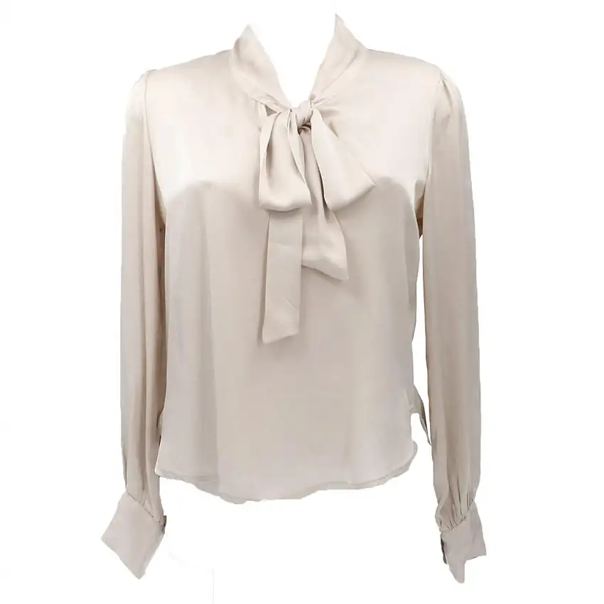 BLUSA FIOCCO COLLO Beige