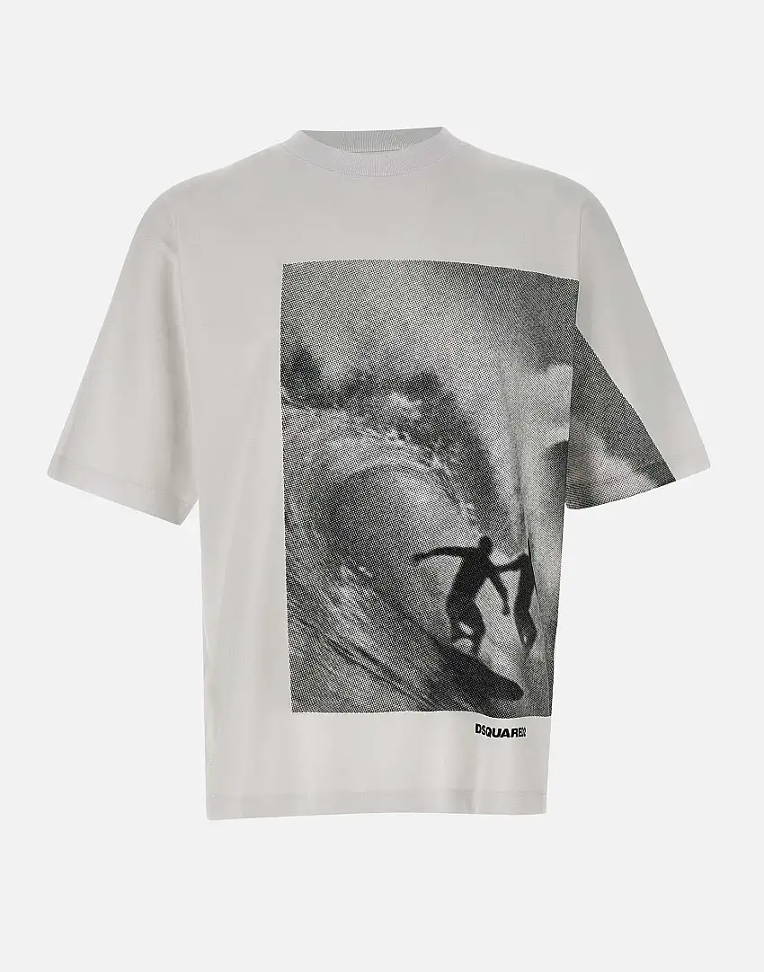 "Loose fit tee" cotton t-shirt 93792869