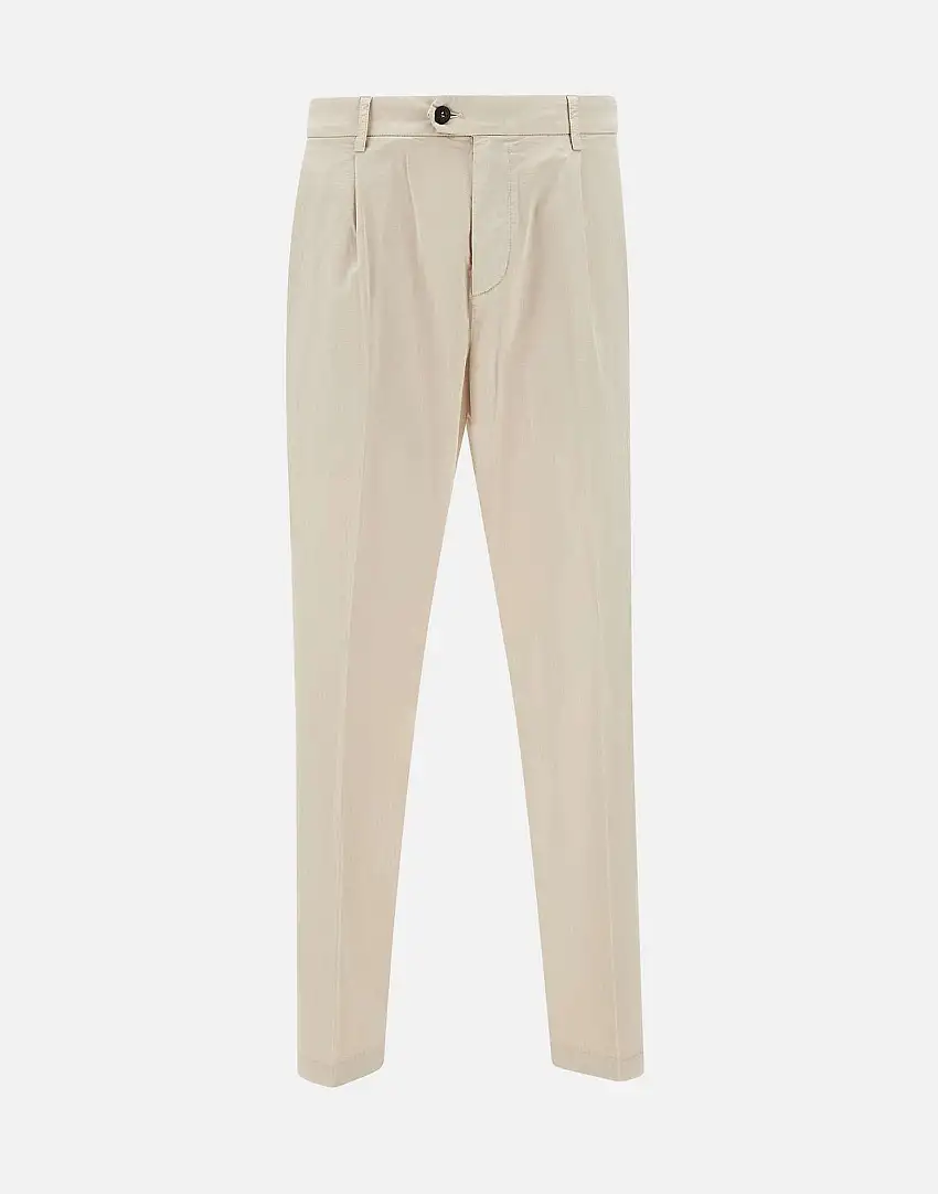 ""Milano cotton and silk  trousers 10195770
