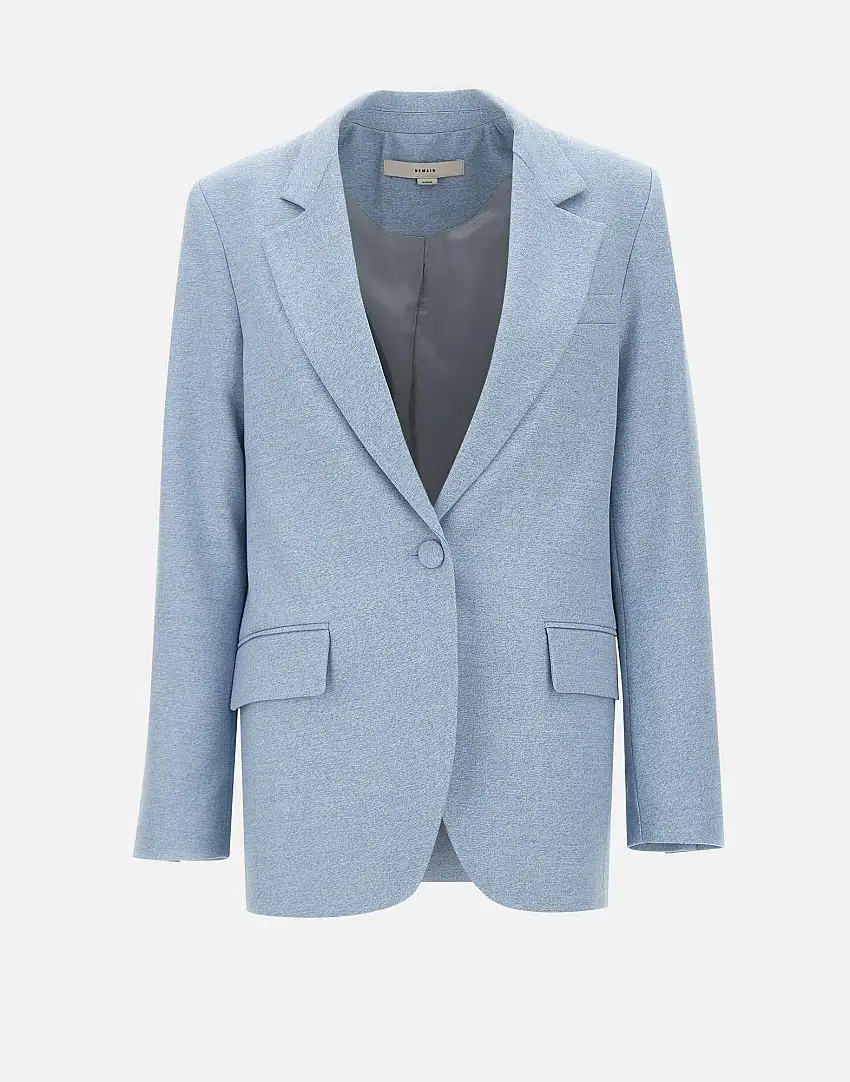 "Cropped sleeve blazer" 53393320