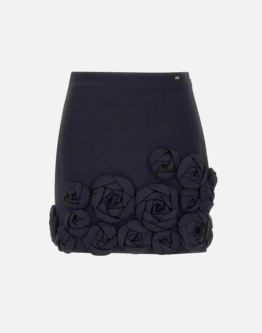3d flowers miniskirt 51292846
