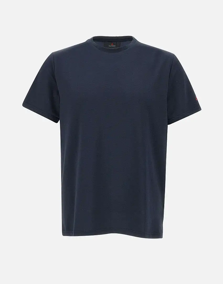 "Zole02" silk and cotton stretch piquet t-shirt 24844794