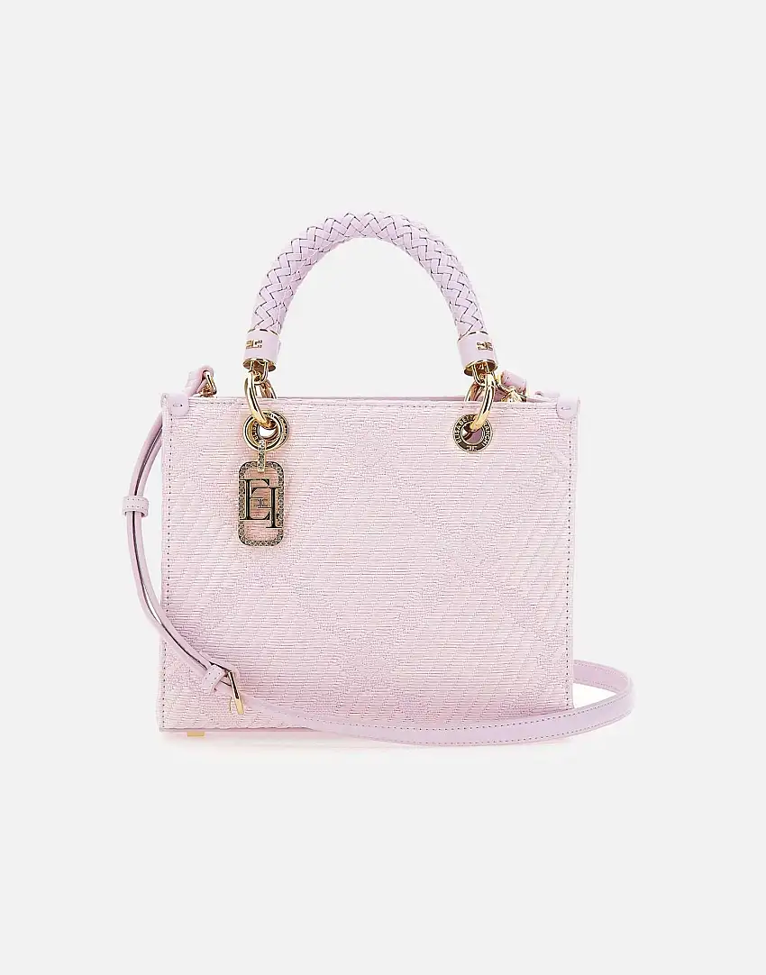 Jacquard small tote bag 42746726