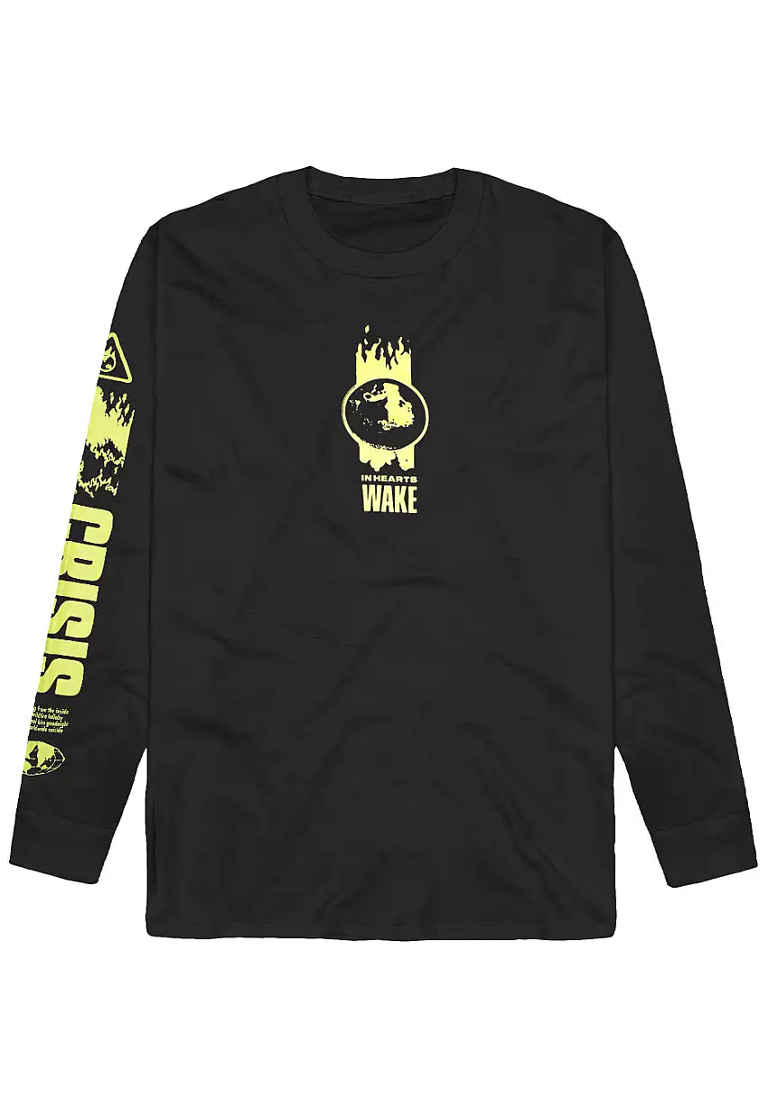 In Hearts Wake - Crisis - T-Shirt a maniche lunghe