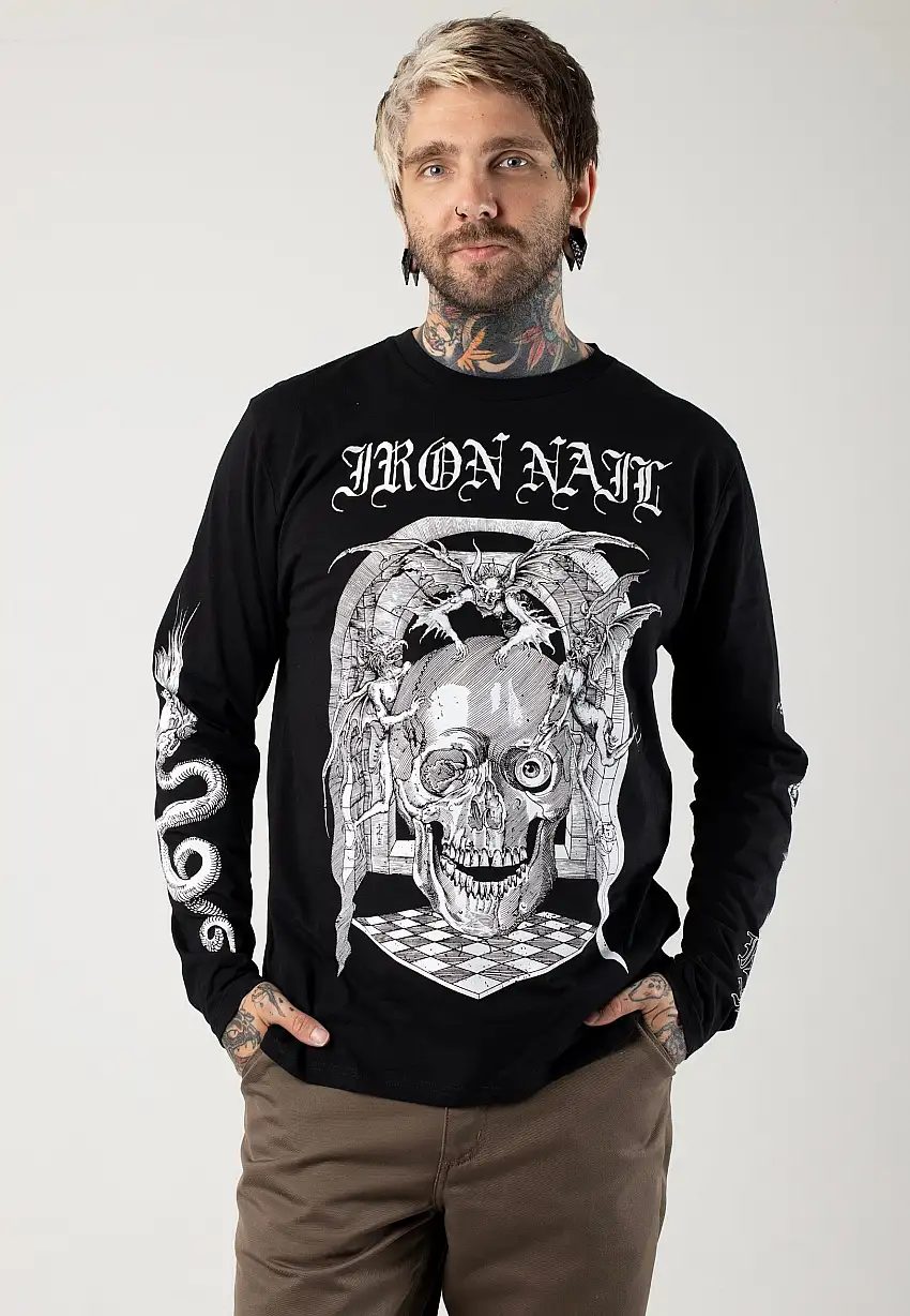 Ironnail - Ruzicka - T-Shirt a maniche lunghe