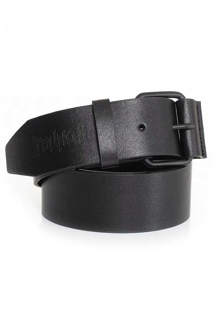 Ironnail - Stripe wWith Fat Loop Black - Cintura