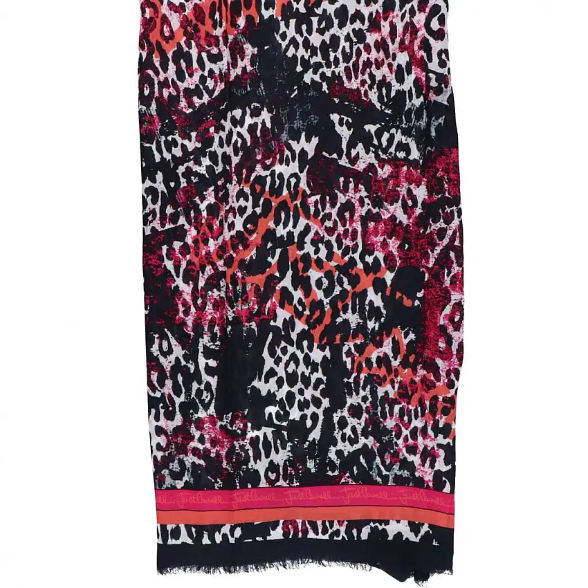 75RA2H04 PASHMINA ANIMAL Fucsia