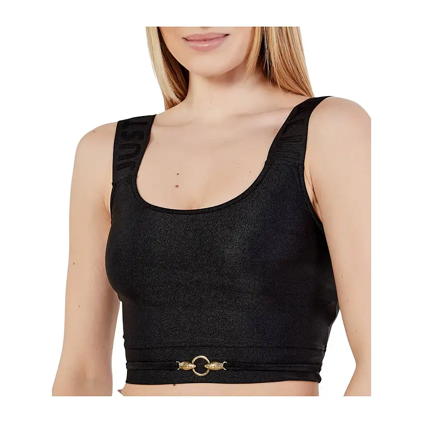 Top Donna cropped in lycra