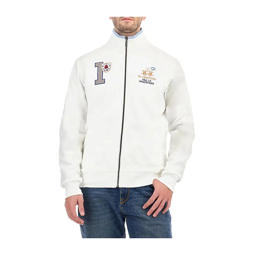 Felpa Uomo Ciudad con zip intera