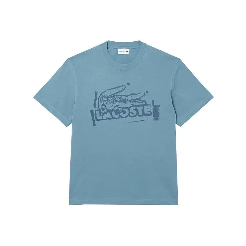T-shirt Uomo con maxi stampa stencil
