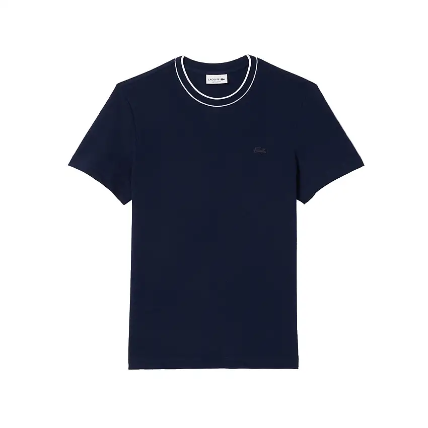 T-shirt Uomo scollatura a righe