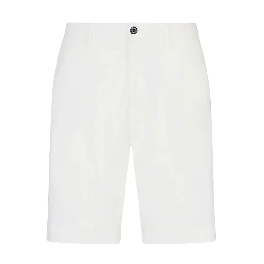 Bermuda Uomo in cotone con risvolto