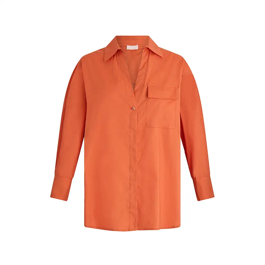 Camicia Donna in popeline a 3/4