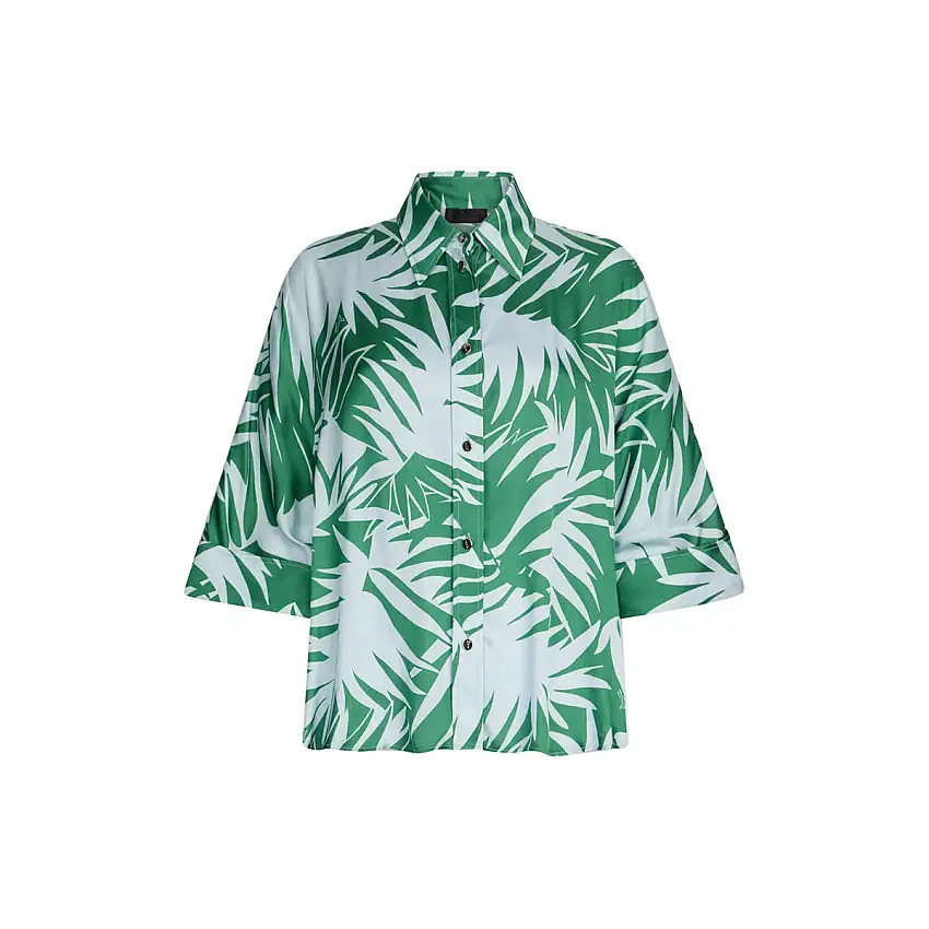 Camicia Donna in raso con maniche ampie