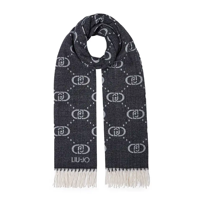 Sciarpa Donna Jacquard Monogram