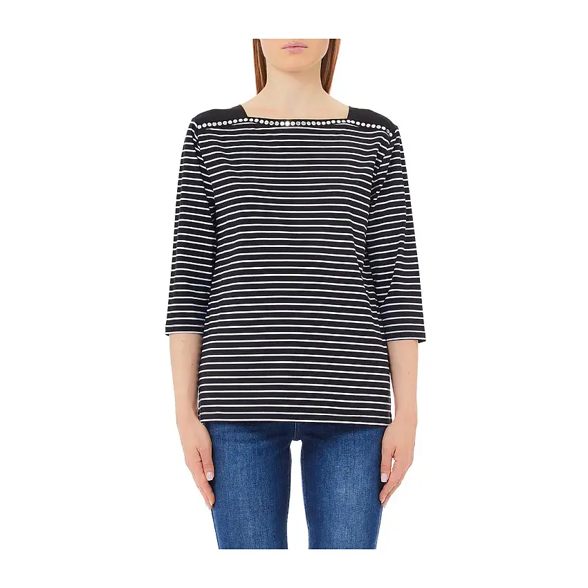 T-shirt Donna con maniche a tre quarti
